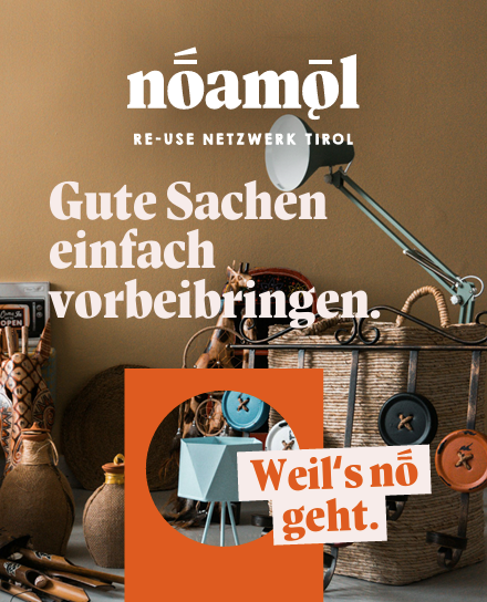 Noamol - Neu am Recyclinghof Hinteres Zillertal: Re-Use-Abgabestelle 